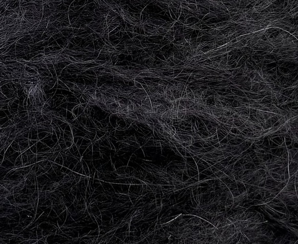 Sesia Milledue – Mohair & Schurwolle 120m/100g Schwarz 0067